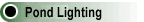 Pond Lighting is a beautiful finishing accessory for your pond!