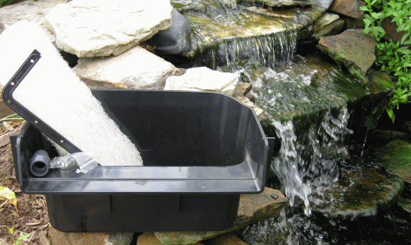 waterfall spillway